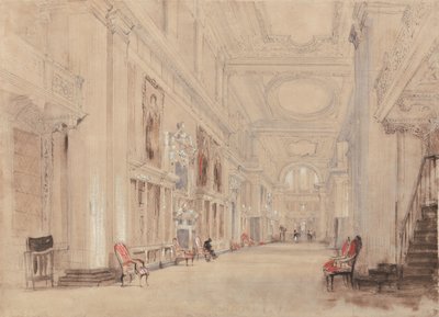 The Portrait Gallery, Hardwick Hall, Derbyshire by David Cox
